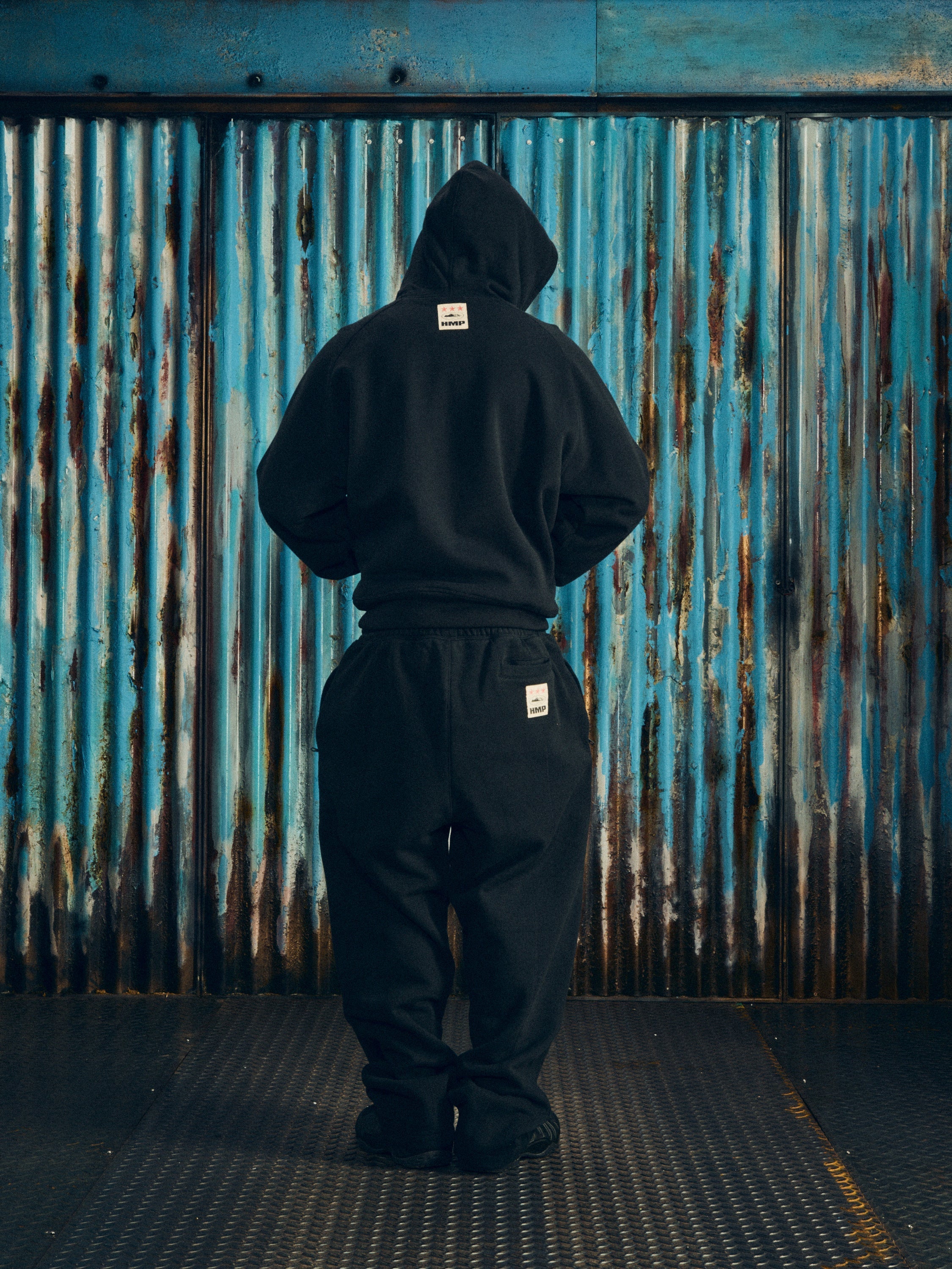 HMP THERMAL ZIP HOODIE [BLACK]